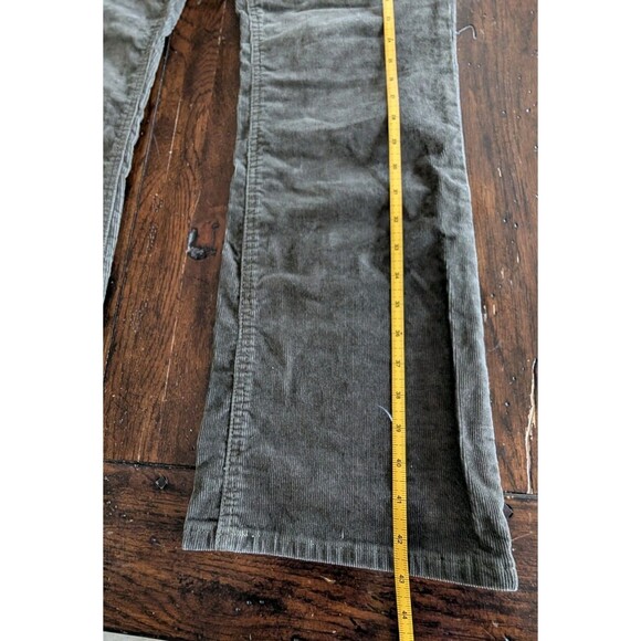 GAP Denim Pants Women’s 33/16L Baby Boot Corduroy Mid Rise - Picture 13 of 14